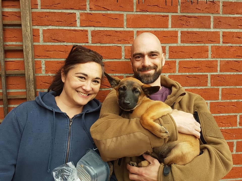 Nadine mit Pasquale & Elektra