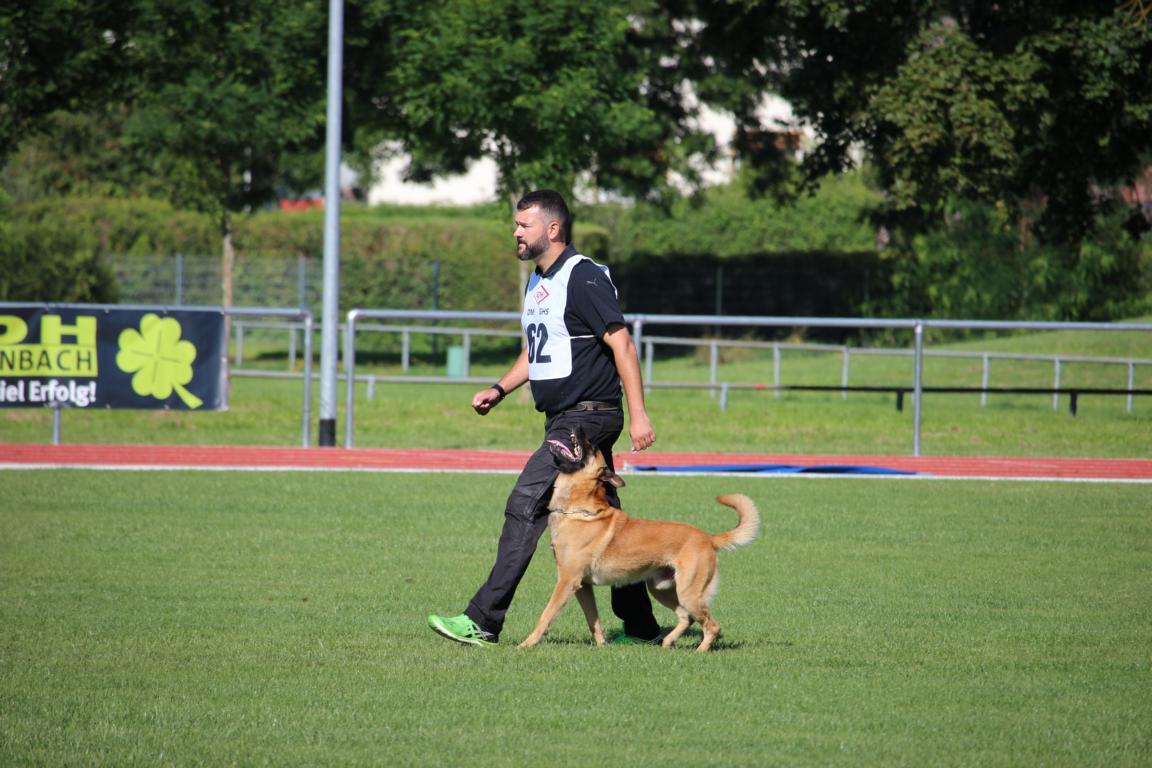 Stefan Große mit Baxx vom roten Drachen